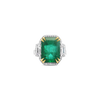 Emerald & Diamond Ring
