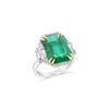 Emerald & Diamond Ring