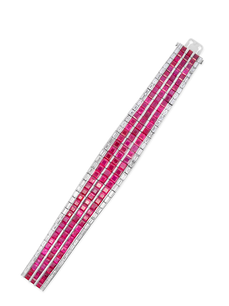 Ruby & Diamond Bracelet