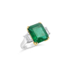 Emerald & Diamond Ring