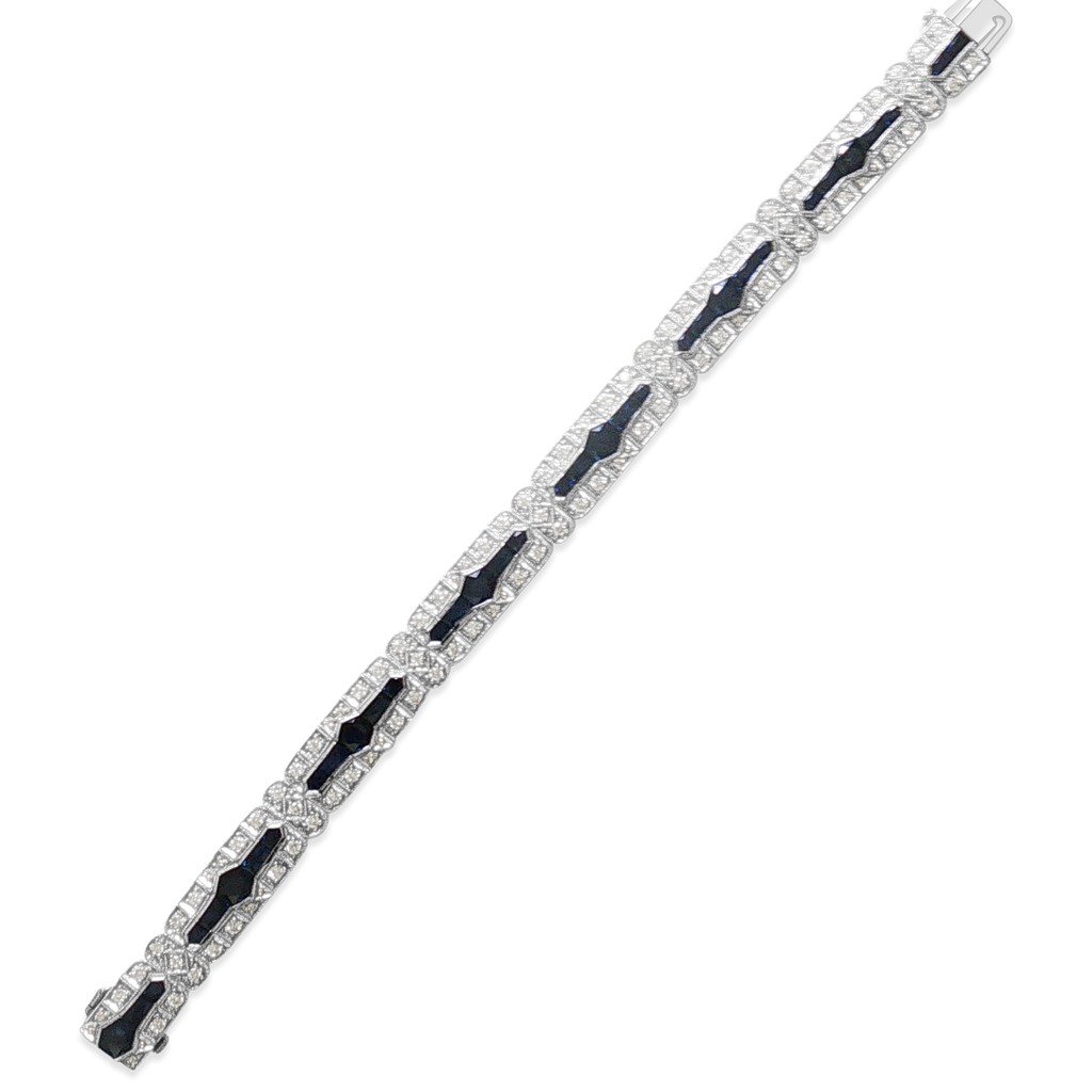 Sapphire & Diamond Bracelet