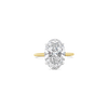 Oval Diamond Engagement Ring