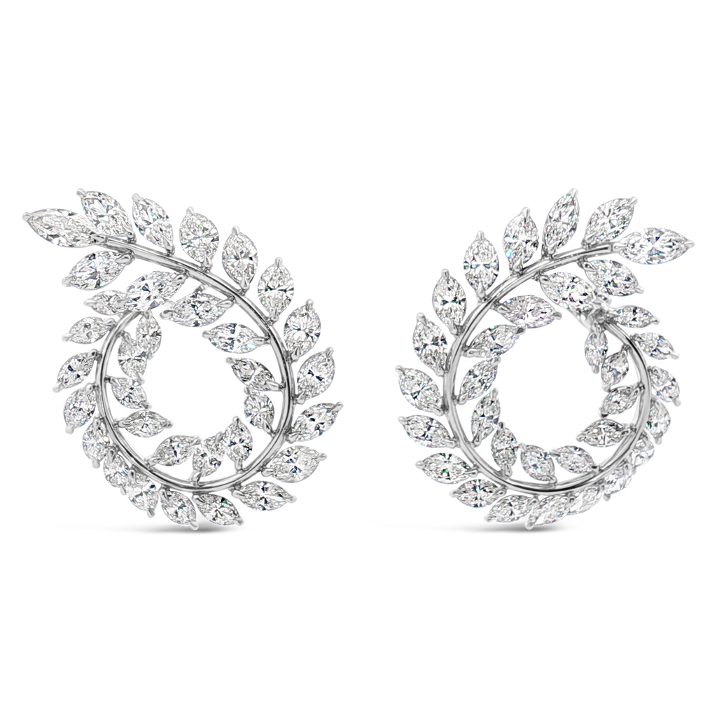 Marquise Diamond Earrings