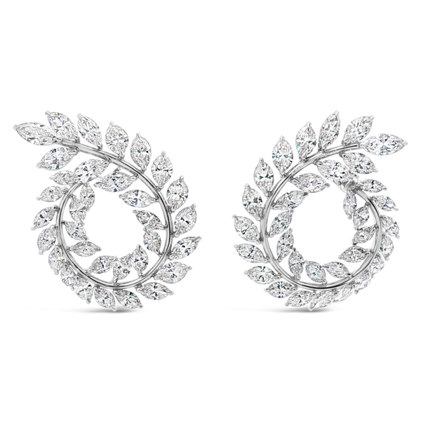 Marquise Diamond Earrings