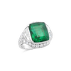 Emerald & Diamond Ring