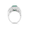 Emerald & Diamond Ring