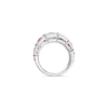 Ruby & Diamond Dome Ring