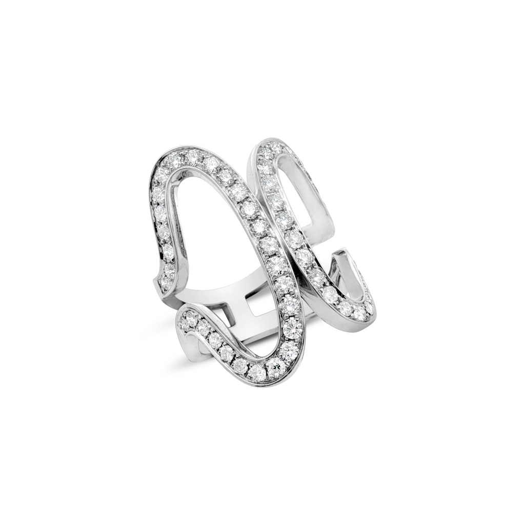 Open Design Diamond Ring