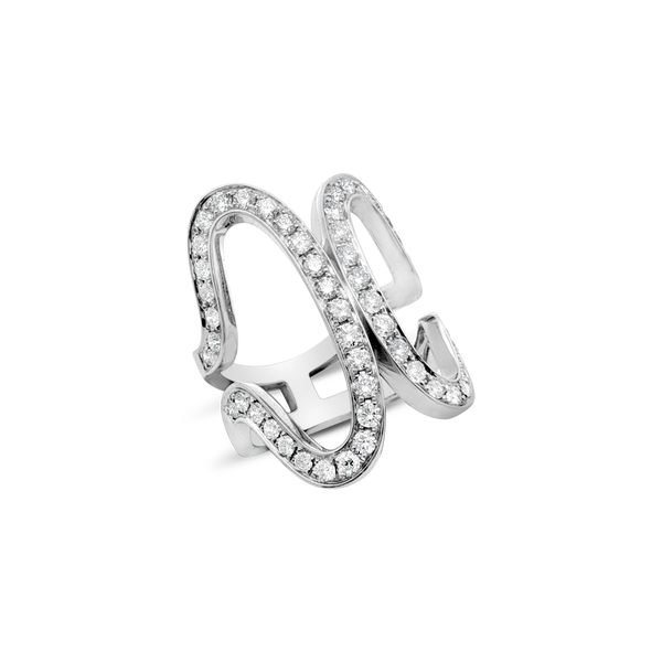 Open Design Diamond Ring