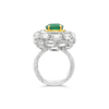 Emerald & Diamond Ring