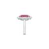 Oval Ruby & Diamond Ring