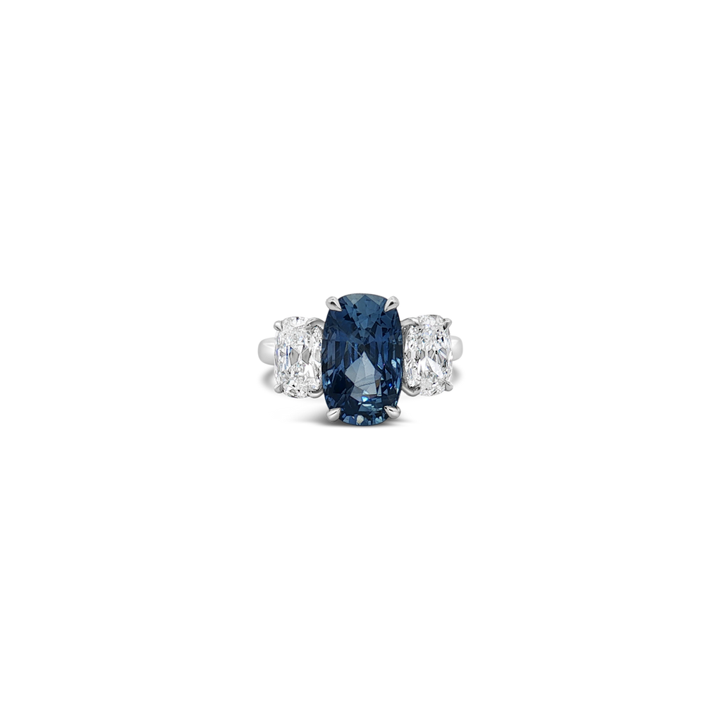 Sapphire & Diamond Ring