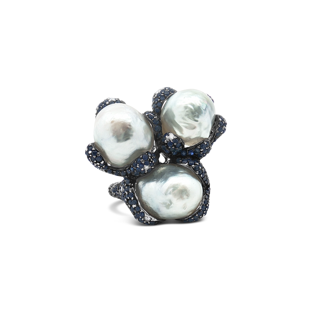 Baroque Pearl Estate Ring