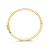 Yellow Gold & Diamond Bangle Bracelet