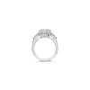 Cushion cut Diamond Engagement Ring
