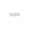 Emerald cut Diamond Eternity Band