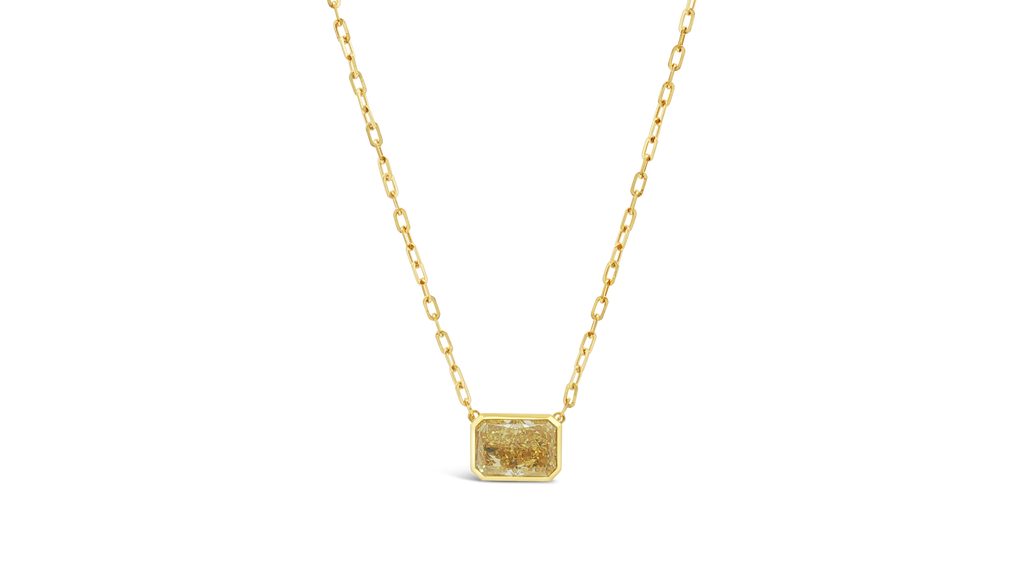 Yellow Diamond Pendant