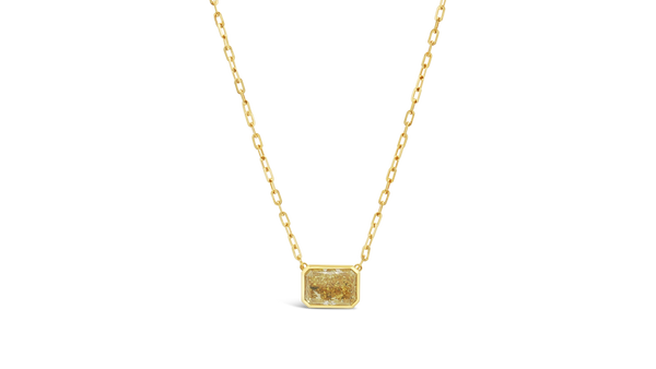 Yellow Diamond Pendant