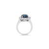 Oval Sapphire & Diamond Ring