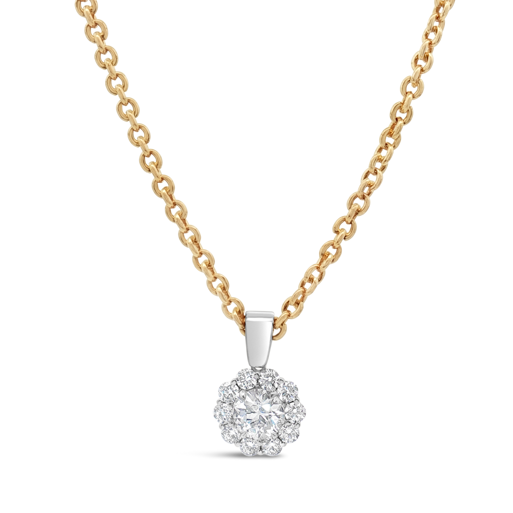 Diamond Cluster Pendant