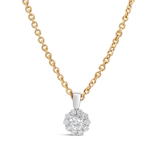 Diamond Cluster Pendant