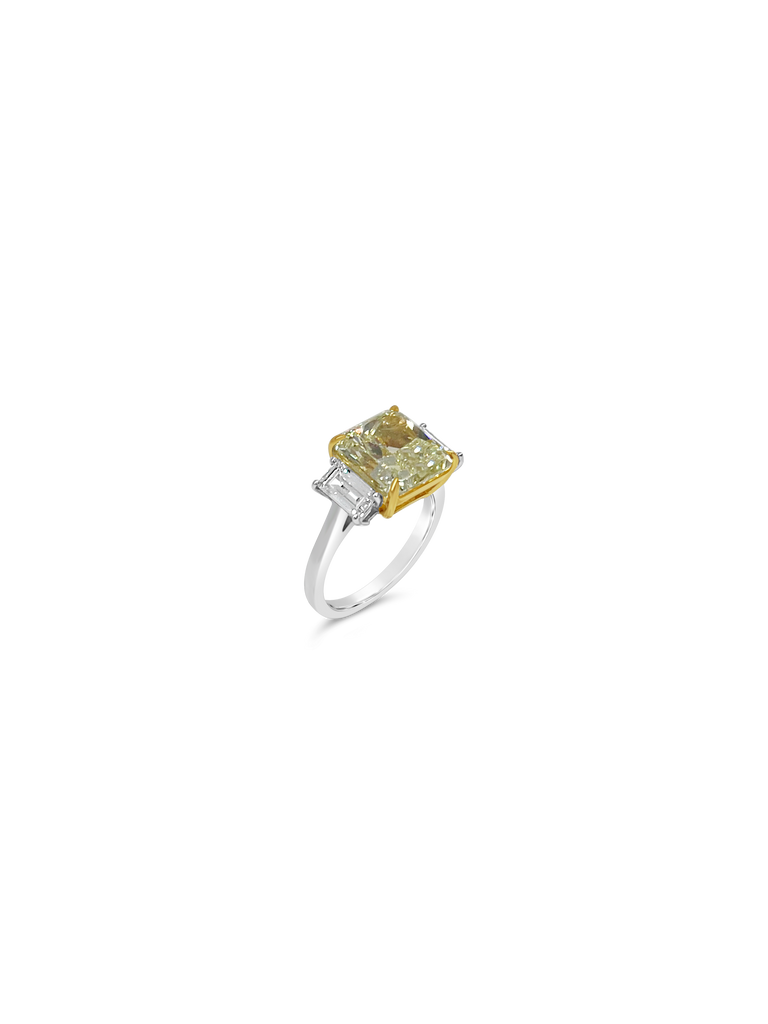 Yellow Diamond Engagement Ring