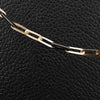 Wood & Gold Link Necklace