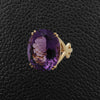 Oval Amethyst Ring