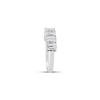 Emerald Cut Diamond Wedding/Anniversary Band