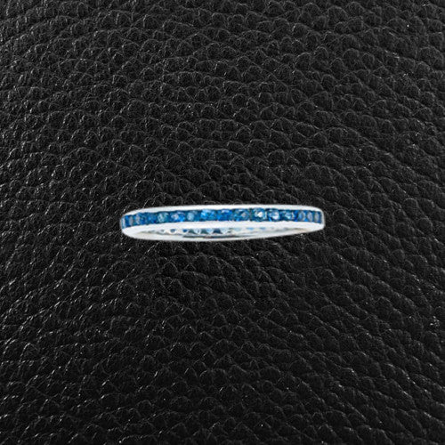 Blue Sapphire Band Ring