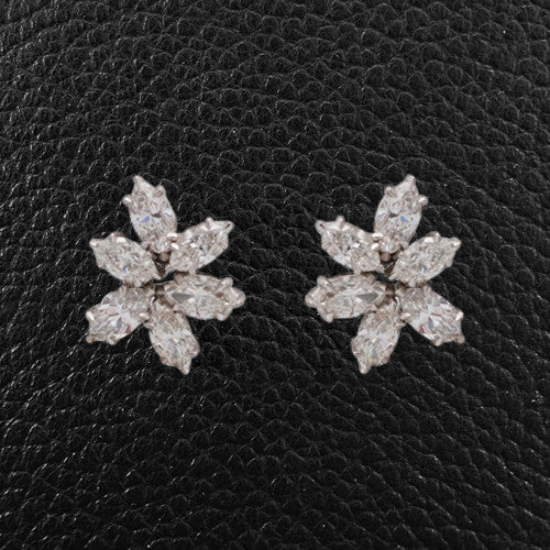 Marquise Diamond Earrings