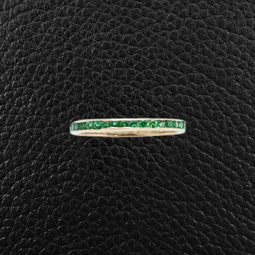 Tsavorite Eternity Band