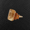 Five Stone Citrine Cocktail Ring