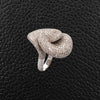 Stylized Flower Diamond Ring