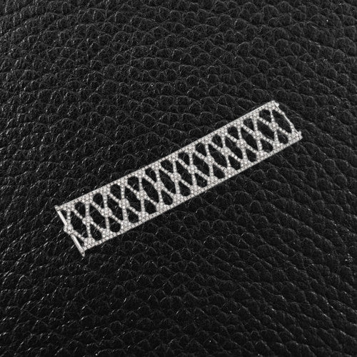 Wide Diamond Bracelet