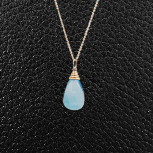 Blue Topaz Pendant