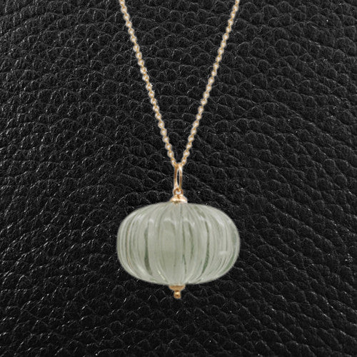 Prasiollite Pendant