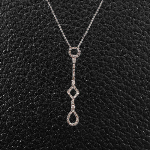 Long Diamond Pendant