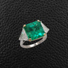 Emerald & Diamond Ring