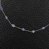 Iolite Slices Necklace