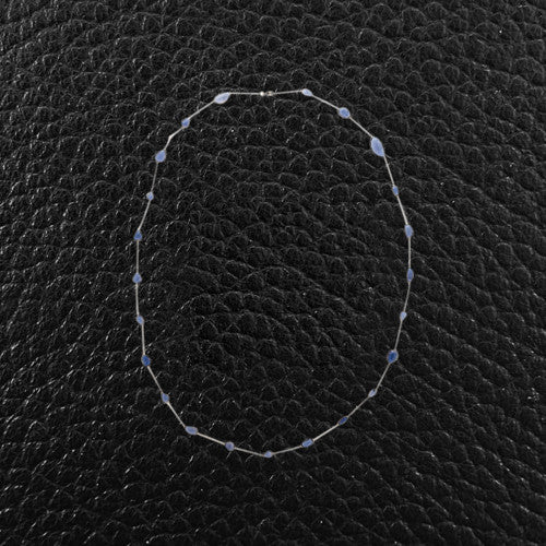 Iolite Slices Necklace