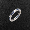 Sapphire & Diamond Band