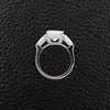 Emerald cut Diamond Ring