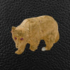 Gold Grizzly Bear Pin