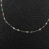 Multi-color Tourmaline Necklace