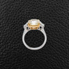 Fancy Intense Yellow Diamond Ring