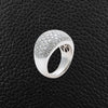 Diamond Dome Ring & Earrings Set