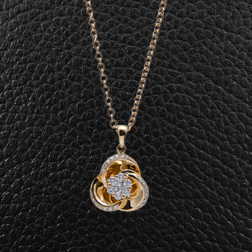 Gold & Diamond Pendant