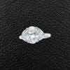 Oval Diamond Engagement Ring