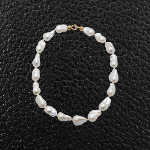 Baroque Pearl Strand Necklace
